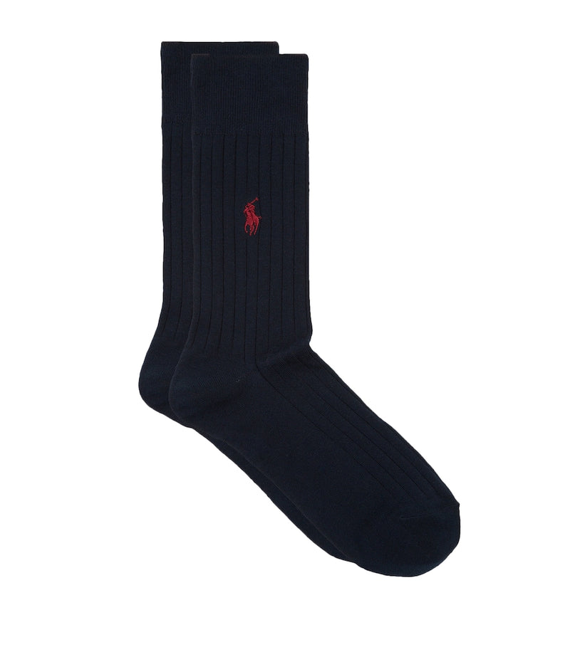 Polo Ralph Lauren short cotton socks pack of 2, UK version
