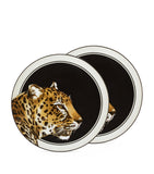 Dolce&Gabbana leopard print bread plates set of two 17cm - British product