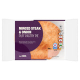 ASDA Minced Steak and Onion Puff Pastry Pie 150g