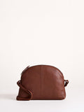 Lakeland Leather Blue Elterwater Curved Cross-Body Bag