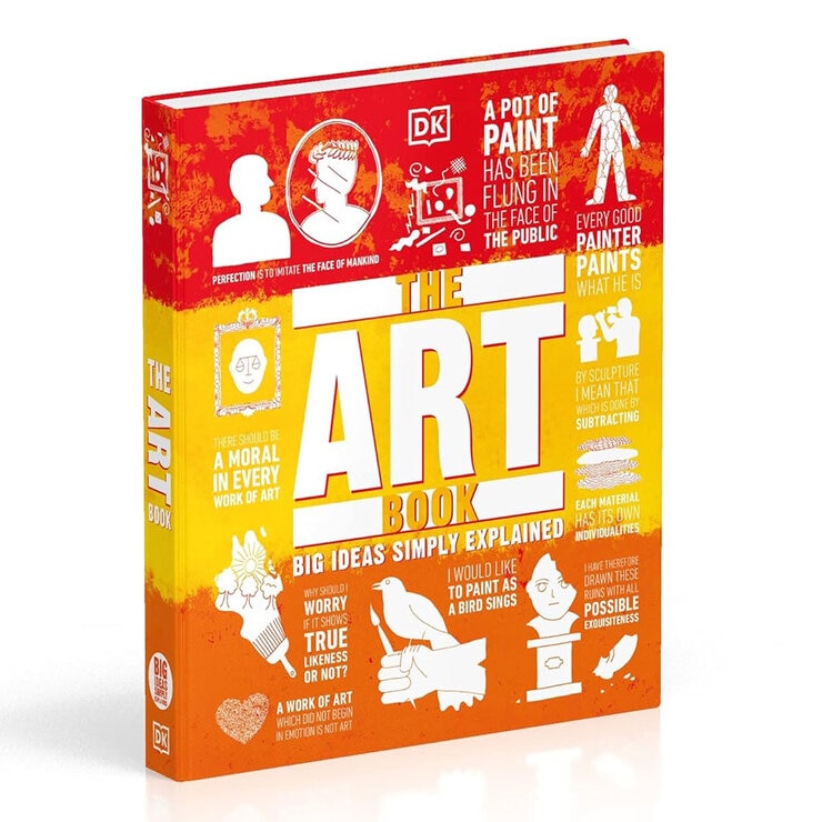 DK Big Ideas hardback books covering art music poetry literature, imported from the UK