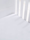 Silentnight cot bed fitted sheets White 2 Pack (British brand)