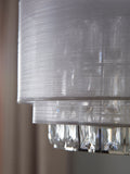 Clear Ella easy fit lamp shade - UK version
