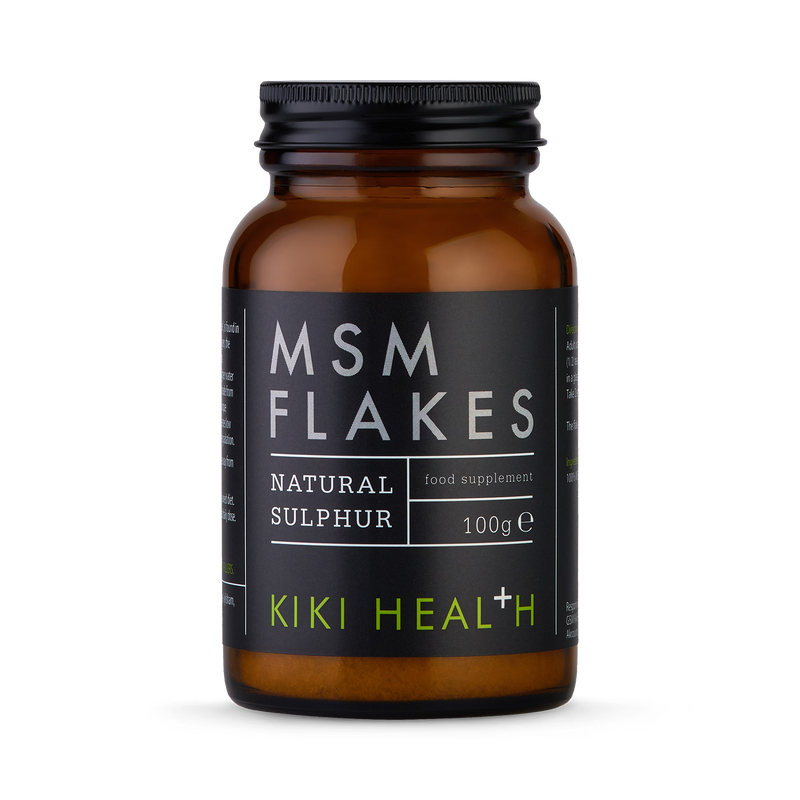 KIKI Health pure MSM flakes 100g supplement - British product