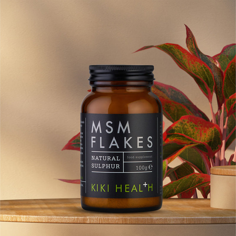 KIKI Health pure MSM flakes 100g supplement - British product