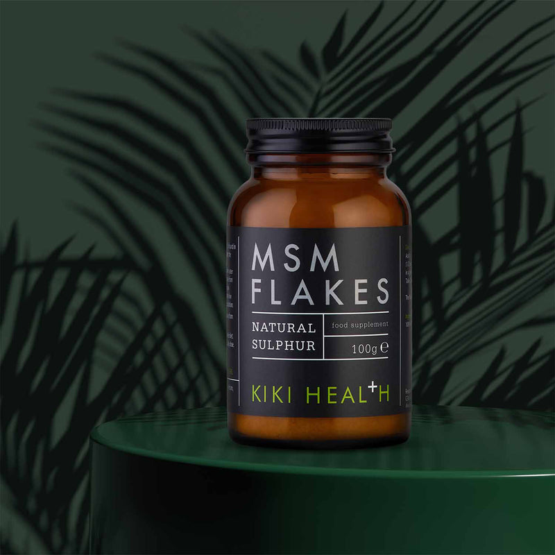 KIKI Health pure MSM flakes 100g supplement - British product