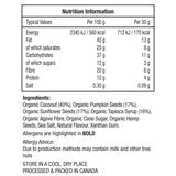 Innofoods Organic Coconut Keto Clusters with Super Seeds 500g, UK version