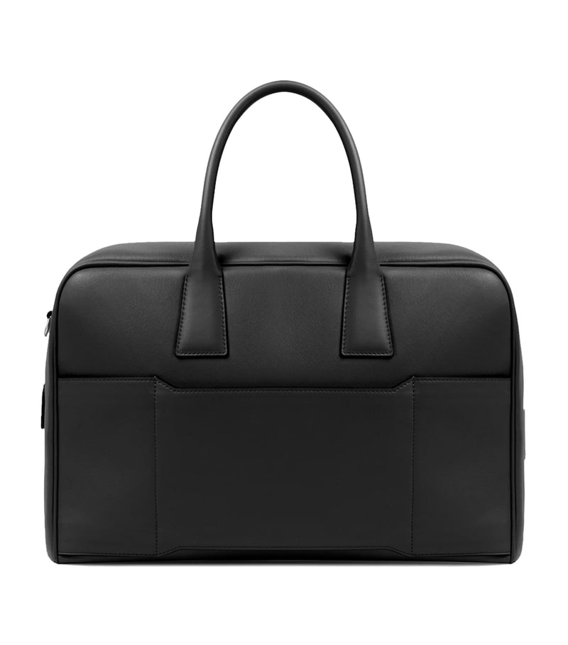 Aviteur Leather Cristallo Holdall medium travel bag - British product