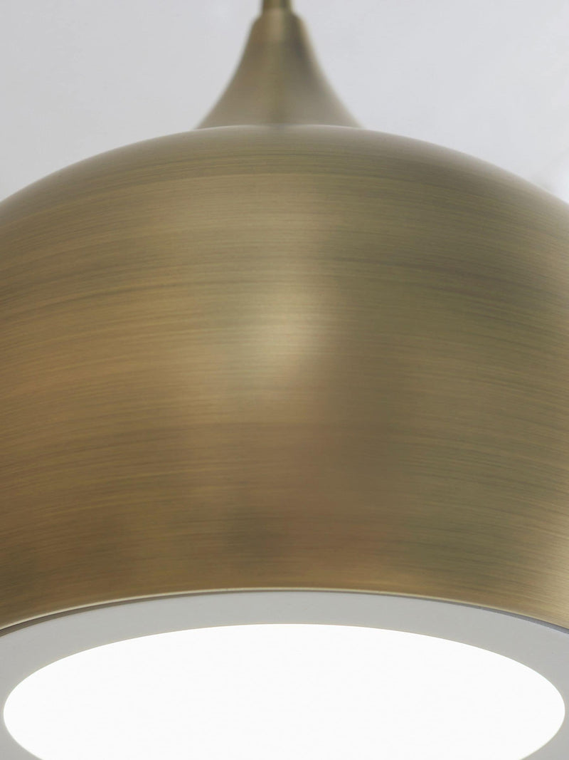 Gallery Home ceiling light pendant Brass Pierce, imported from the UK