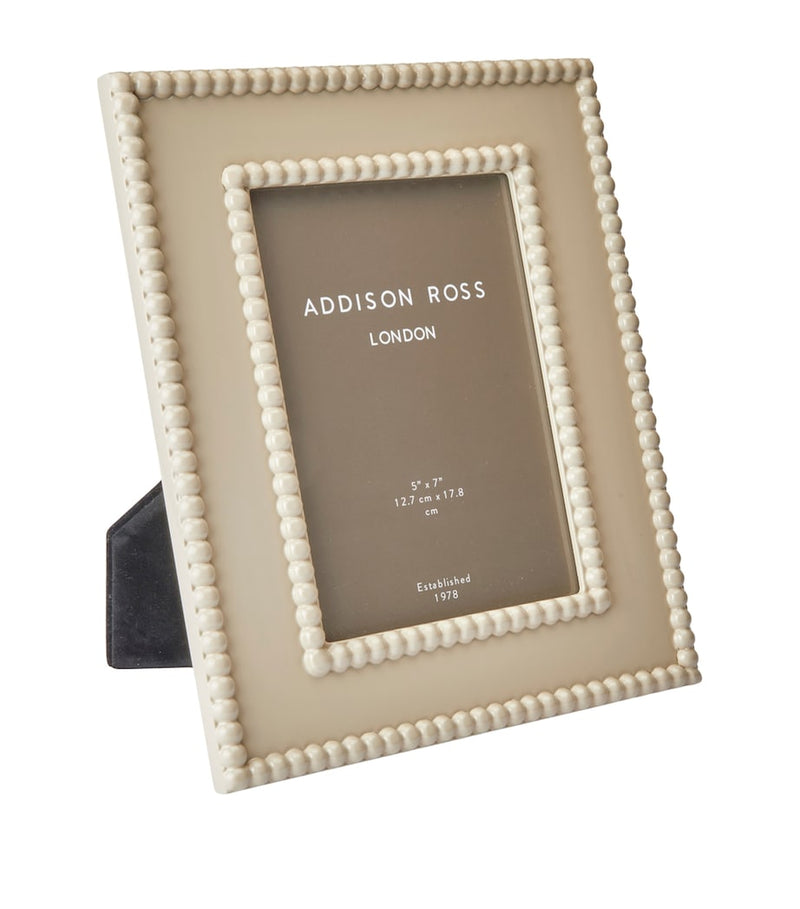 Addison Ross lacquered Bobbin photo frame 5x7 (British brand)