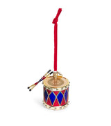 Harrods Harrods Glass Drum Tree Decoration- Buy online at McGrocer