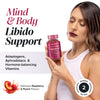Novomins Libido gummies raspberry peach flavour 60 pack imported from the UK