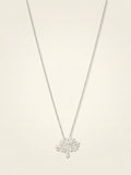 Mulberry Tree pendant necklace in sterling silver - British product