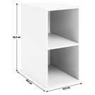Habitat Atlas grey cube storage organiser 64.9cm high, UK version