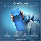 Ion8 blue water bottle 350ml, UK version