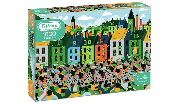 Falcon Contemporary The Tour 1000 piece jigsaw puzzle - British product