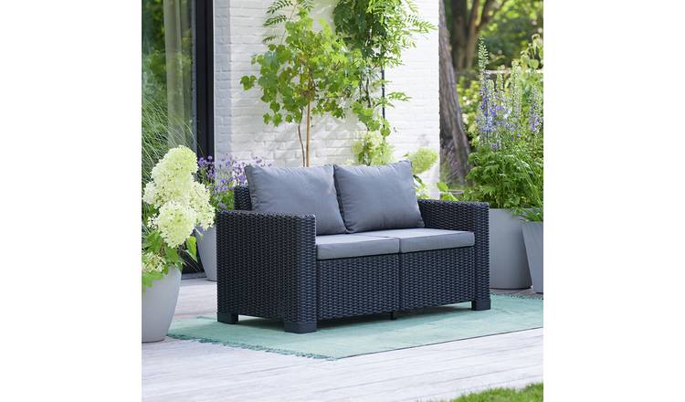 Keter California 5 seater garden sofa set in graphite, UK version