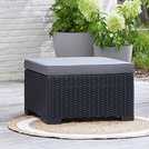 Keter California 5 seater garden sofa set in graphite, UK version