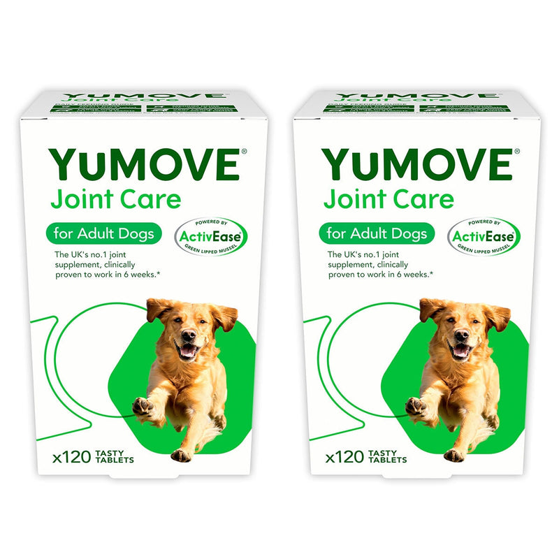 YuMove joint care for adult dogs 2 x 120 tabs, imported from the UK