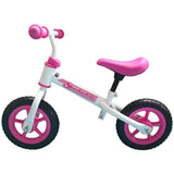 Skedaddle pink balance bike 10-inch wheel (British brand)
