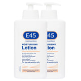 E45 moisturising lotion 2 x 500ml - British product