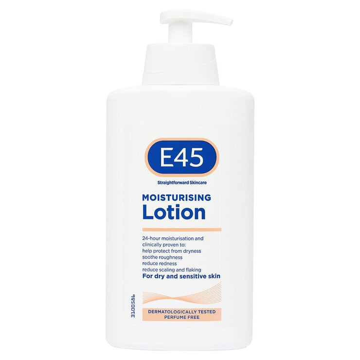 E45 moisturising lotion 2 x 500ml - British product