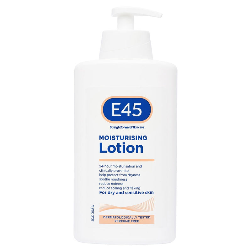 E45 moisturising lotion 2 x 500ml - British product