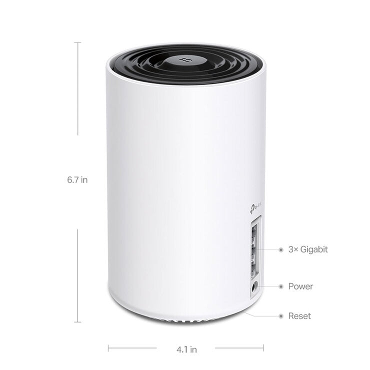TP-Link Deco XE75 tri-band WiFi 6E mesh system - British product