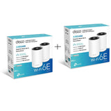 TP-Link Deco XE75 tri-band WiFi 6E mesh system - British product