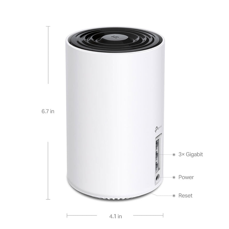 TP-Link Deco XE75 tri-band WiFi 6E mesh system - British product