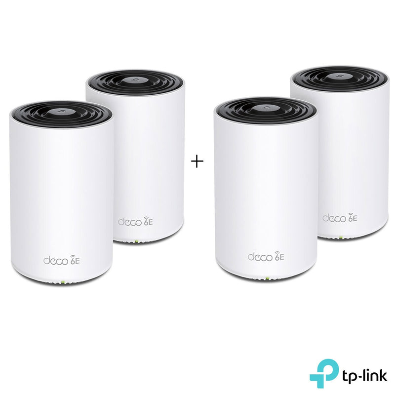 TP-Link Deco XE75 tri-band WiFi 6E mesh system - British product