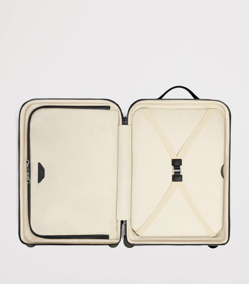 Aviteur leather carry-on suitcase 55cm - British product