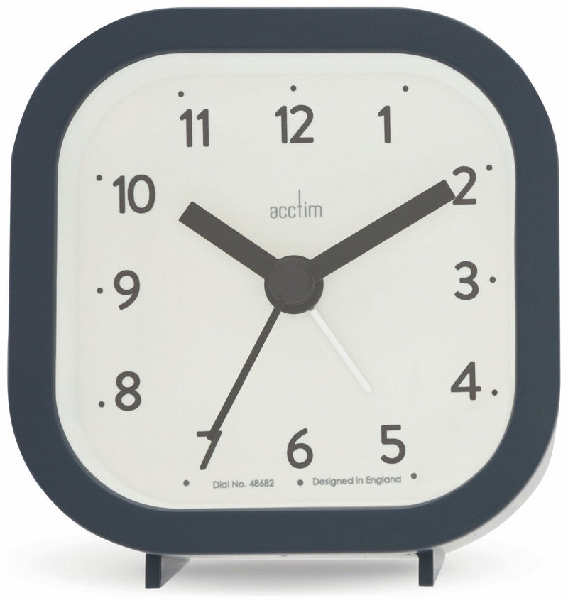 Acctim Blue Analogue Alarm Clock - British product