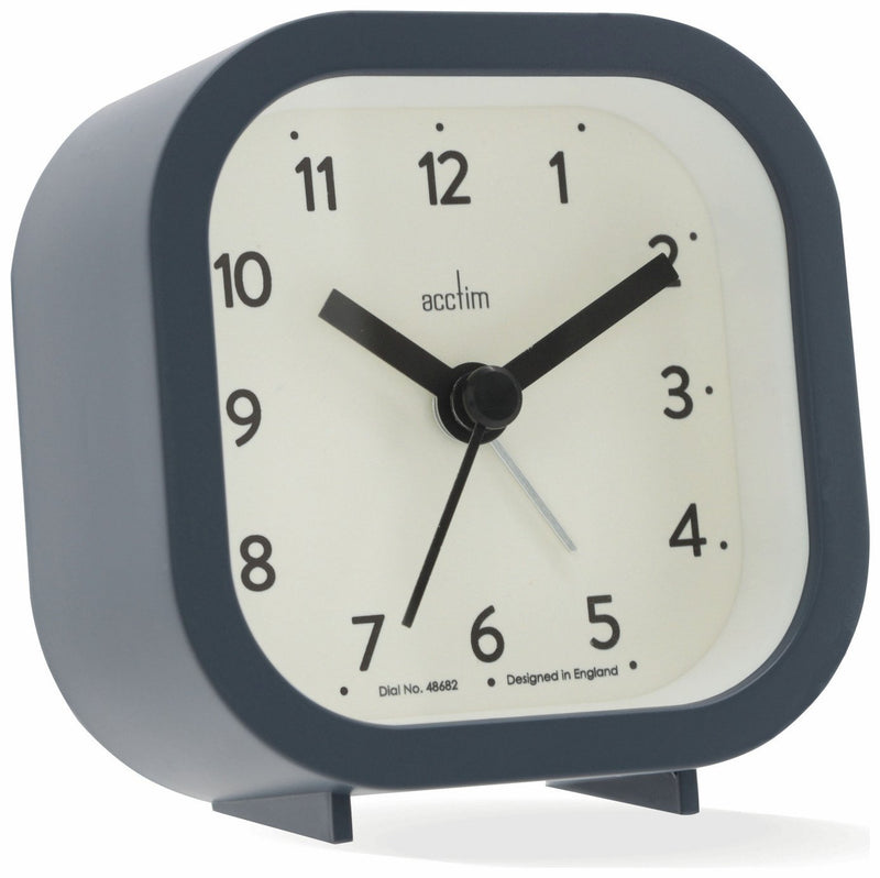 Acctim Blue Analogue Alarm Clock - British product