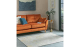 Habitat Distressed Abstract Gold Flatweave Rug 120x170cm, UK version