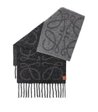 LOEWE Alpaca-Blend Anagram Scarf, imported from the UK