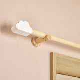 Habitat kids wooden cloud curtain pole 120cm, UK version