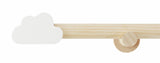 Habitat kids wooden cloud curtain pole 120cm, UK version