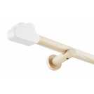 Habitat kids wooden cloud curtain pole 120cm, UK version