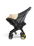 Doona black sunshade extension for prams (British brand)