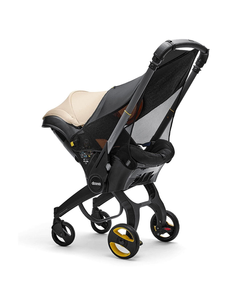 Doona black sunshade extension for prams (British brand)