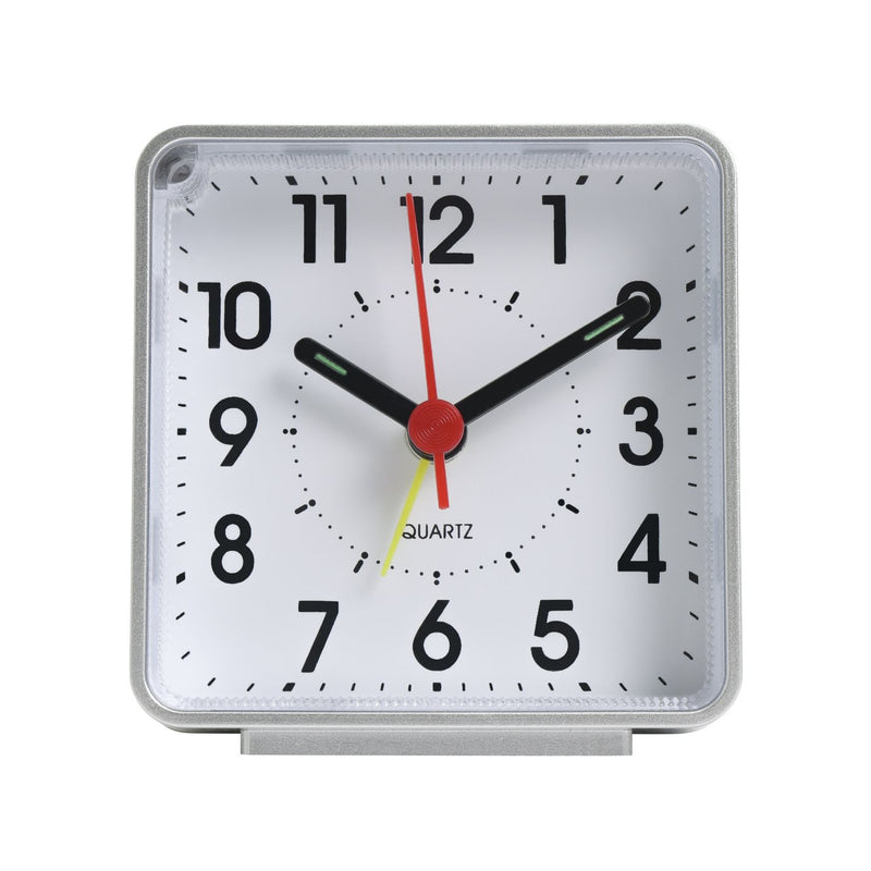 Argos Home analogue alarm clock silver - British product