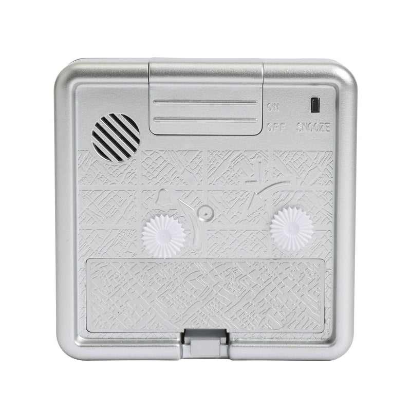 Argos Home analogue alarm clock silver - British product