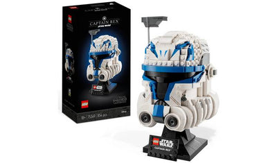 Argos LEGO Star Wars Captain Rex Helmet Set 75349 Collectible Model Building Kit 854 Pieces- Buy online at McGrocer