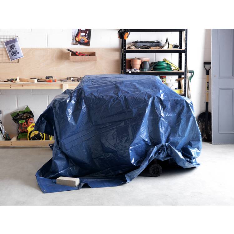 Guild tarpaulin 6m x 9m heavy duty waterproof sheet, UK version