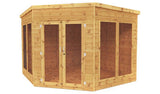 Mercia Premium Corner Summerhouse 9x9 ft, imported from the UK