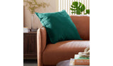 Habitat green linen look cushion 50x50cm, UK version