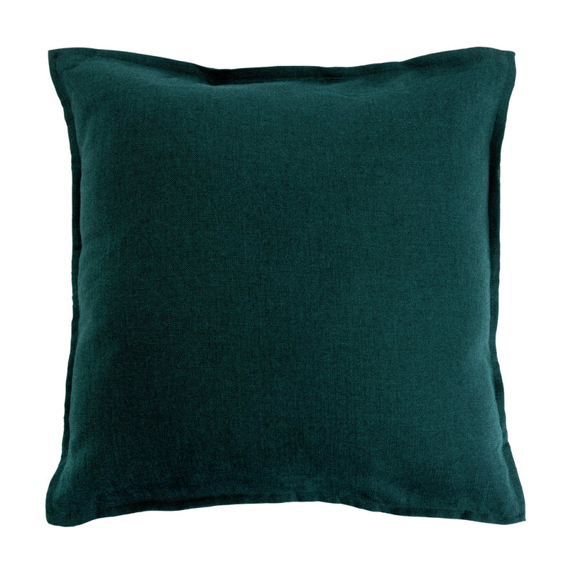 Habitat green linen look cushion 50x50cm, UK version