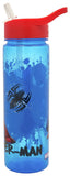 Spider-Man blue and red sipper water bottle 600ml (British brand)