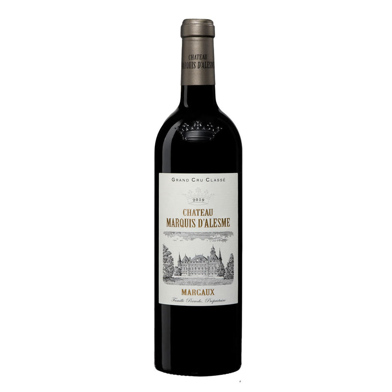 Chateau Marquis D'Alesme Margaux wine 2019 vintage 75cl, imported from the UK